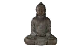 Buddha ¦ grau ¦ Magnesia ¦ Maße (cm): B: 62 H: 78 T: 36 Dekoration > Gartendekoration - Höffner