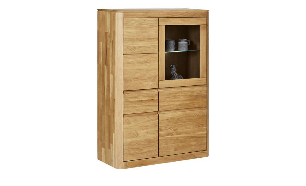 Woodford Highboard  Boston ¦ holzfarben ¦ Maße (cm): B: 100 H: 145 T: 41 Kommoden & Sideboards > Highboards - Höffner