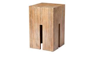 Hocker  Tyson ¦ holzfarben ¦ Maße (cm): B: 28 H: 46 T: 28 Polstermöbel > Hocker - Höffner