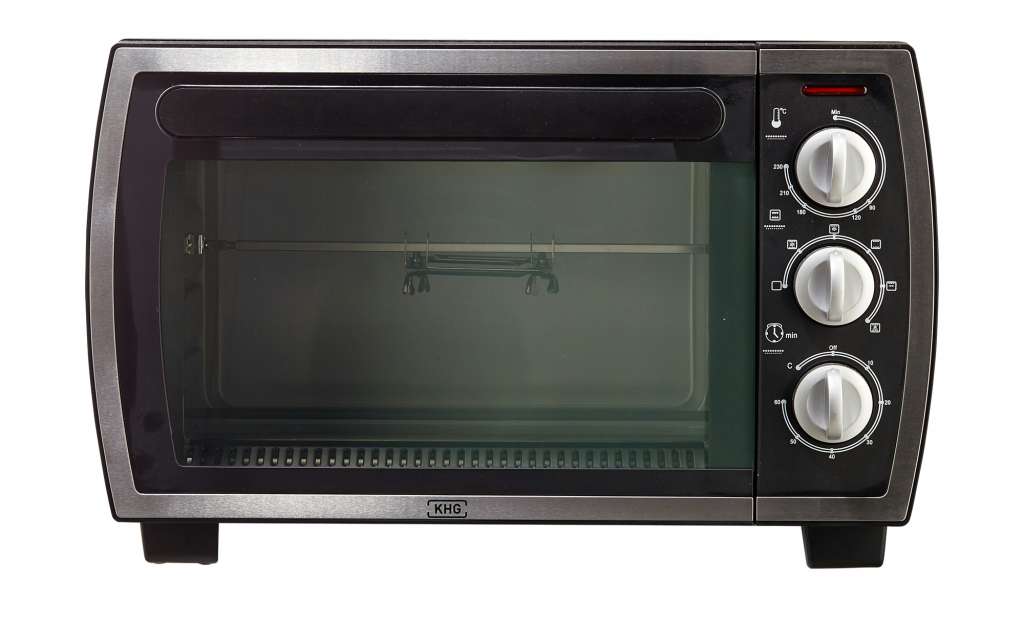 KHG Minibackofen  MBO-22S(A13) ¦ schwarz ¦ Kunststoff ¦ Maße (cm): B: 47 H: 30 T: 39 Elektrokleingeräte > Backen, Kochen, Grillen - Höffner