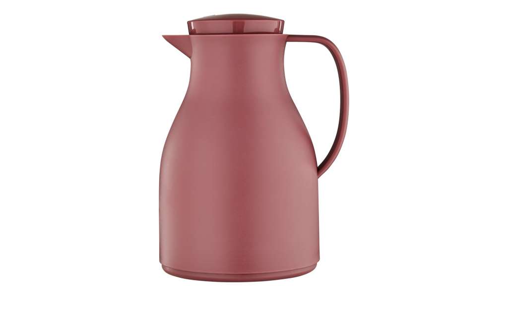 KHG Isolierkanne 1 Liter rot  Anton ¦ rot ¦ Kunststoff, Glas  ¦ Maße (cm): H: 22,5 Kaffee & Tee > Kaffee- & Isolierkannen - Höffner