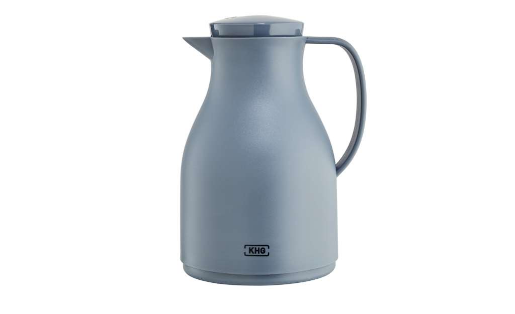 KHG Isolierkanne 1 Liter dunkelgrau  Anton ¦ grau ¦ Kunststoff, Glas  ¦ Maße (cm): H: 22,5 Kaffee & Tee > Kaffee- & Isolierkannen - Höffner