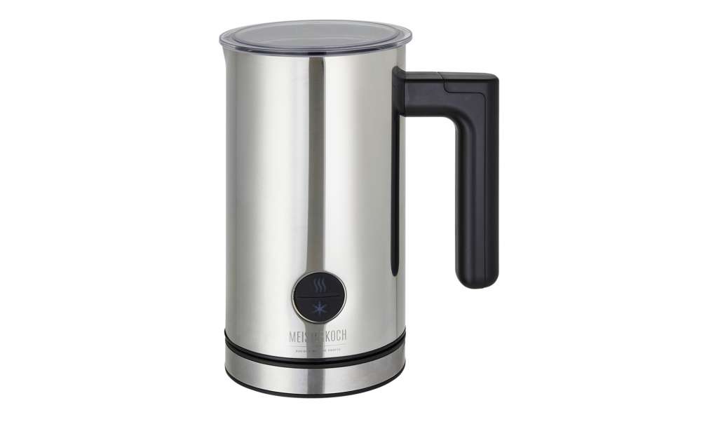 Meisterkoch Milchaufschäumer  MA-450 ¦ silber ¦ Kunststoff, Edelstahl ¦ Maße (cm): B: 17,5 H: 20,5 T: 13,8 Elektrokleingeräte > Kaffee & Espressomaschinen - Höffner