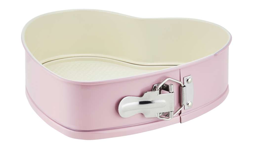 for friends Herz-Springform  Pastell ¦ rosa/pink ¦ Maße (cm): B: 20,5 H: 8,2 Backen & Zubehör > Backformen - Höffner
