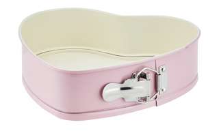 for friends Herz-Springform  Pastell ¦ rosa/pink ¦ Maße (cm): B: 20,5 H: 8,2 Backen & Zubehör > Backformen - Höffner