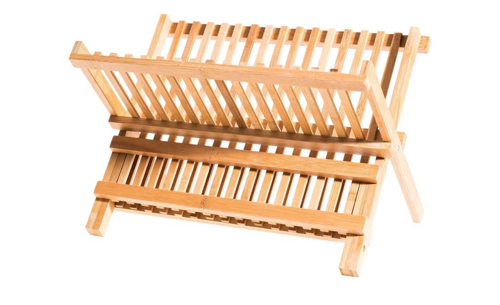 KHG Geschirrabtropfer ¦ holzfarben ¦ Maße (cm): B: 30 H: 25 Küchenzubehör & Helfer > Besteckkästen & Geschirrabtropfer - Höffner