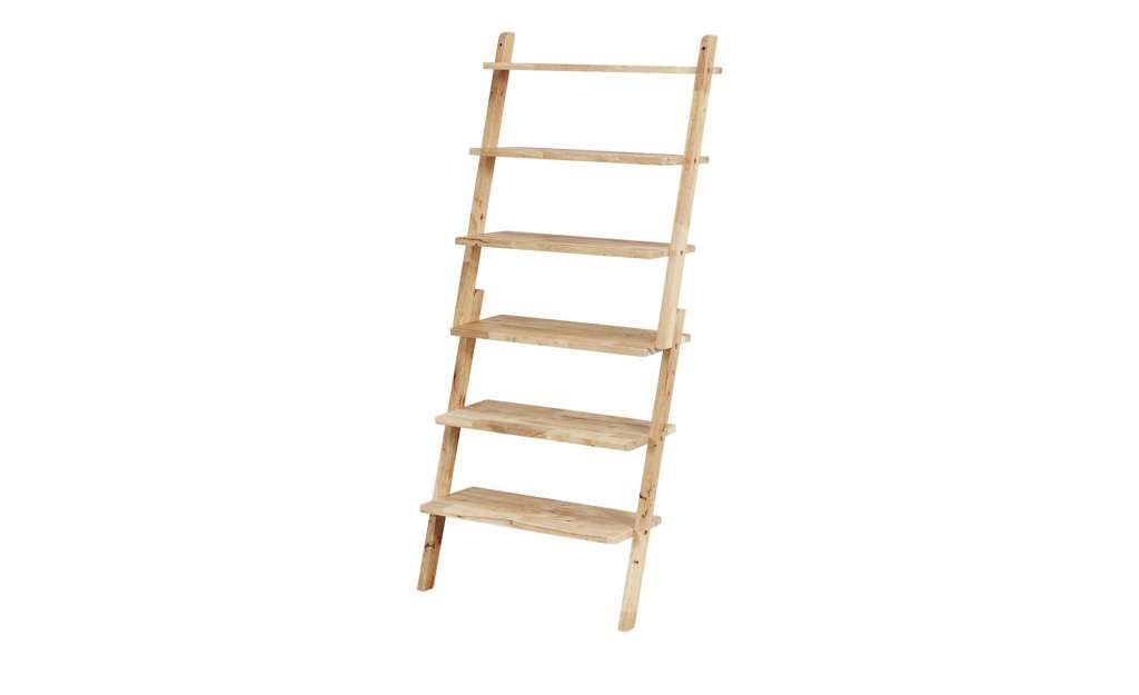 Roomers Leiterregal  Nate ¦ holzfarben ¦ Maße (cm): B: 65 H: 151 T: 41 Regale > Bücherregale - Höffner