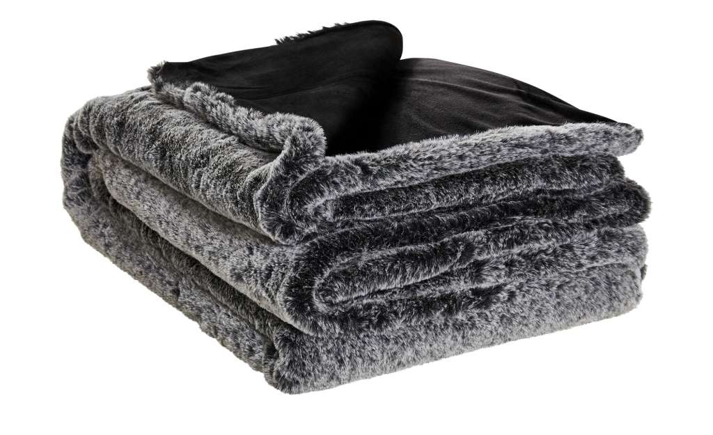 como Felldecke  Alice ¦ grau ¦ 100% Polyester ¦ Maße (cm): B: 150 Heimtextilien > Kuscheldecken - Höffner