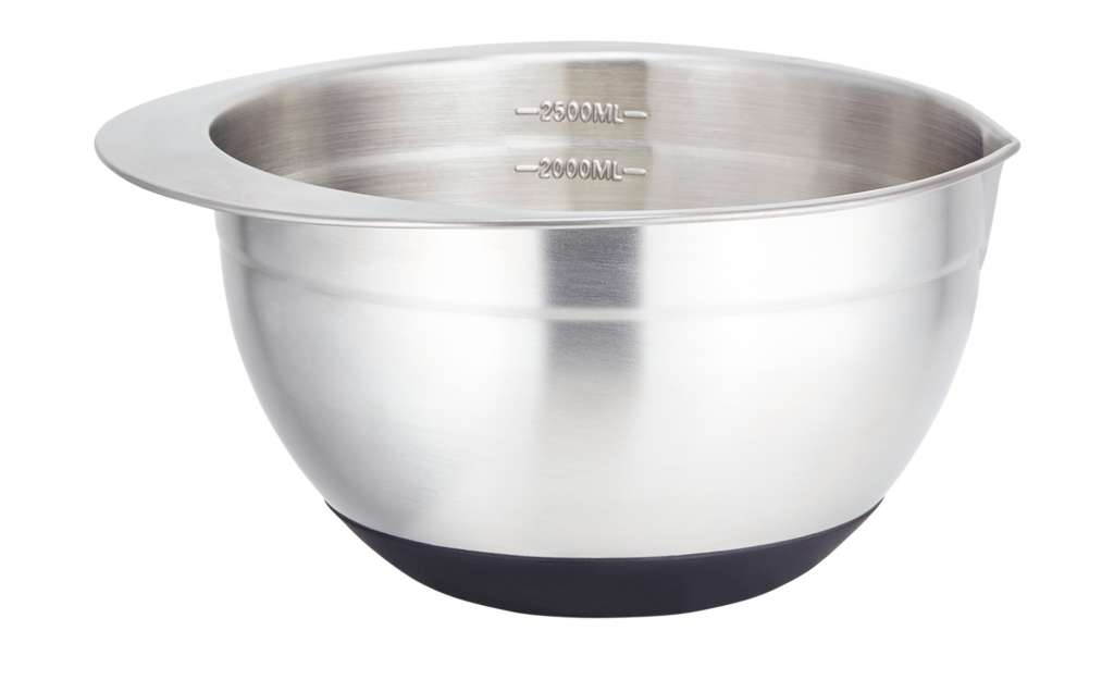 Meisterkoch Schüssel 2,5 Liter ¦ silber ¦ Edelstahl ¦ Maße (cm): H: 12 Ø: [20.0] Küchenzubehör & Helfer > Küchenschüsseln & Rührschüsseln - Höffner