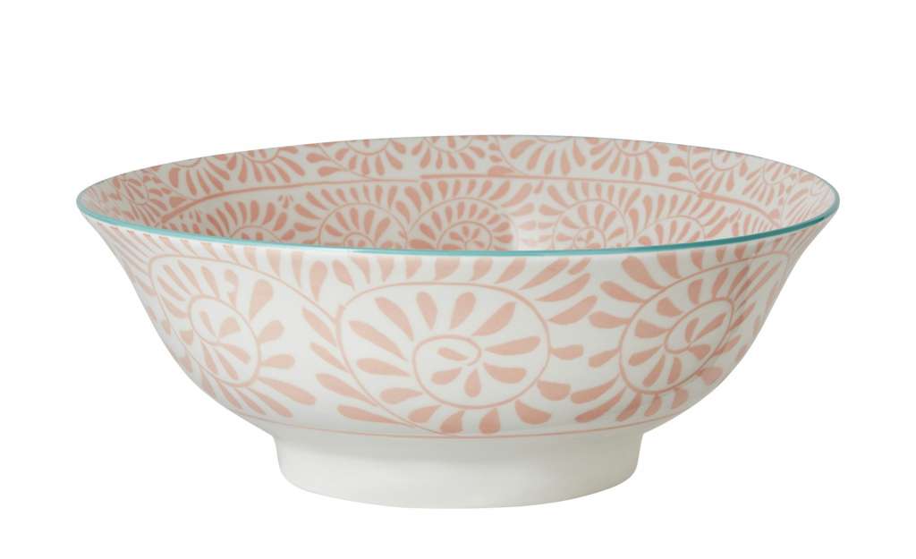 for friends Schüssel groß pink  Juna ¦ rosa/pink ¦ Porzellan ¦ Maße (cm): H: 8 Ø: [21.0] Geschirr > Schalen - Höffner