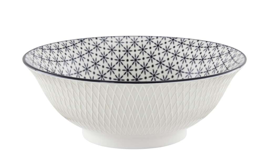 for friends Schüssel groß schwarz  Juna ¦ schwarz ¦ Porzellan ¦ Maße (cm): H: 8 Ø: [21.0] Geschirr > Schalen - Höffner