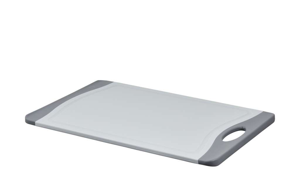 KHG Schneidebrett ¦ grau ¦ Kunststoff ¦ Maße (cm): B: 36,8 H: 0,9 T: 25,4 Küchenzubehör & Helfer > Schneidebretter - Höffner