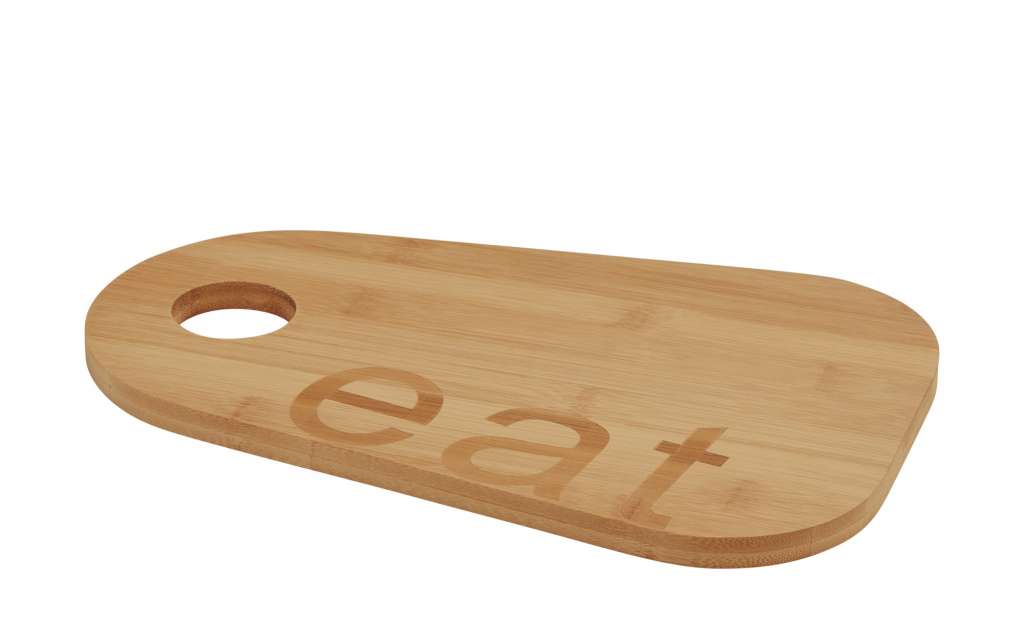 for friends Schneidebrett  Eat ¦ holzfarben ¦ Bambus ¦ Maße (cm): B: 20 H: 1,2 Küchenzubehör & Helfer > Schneidebretter - Höffner