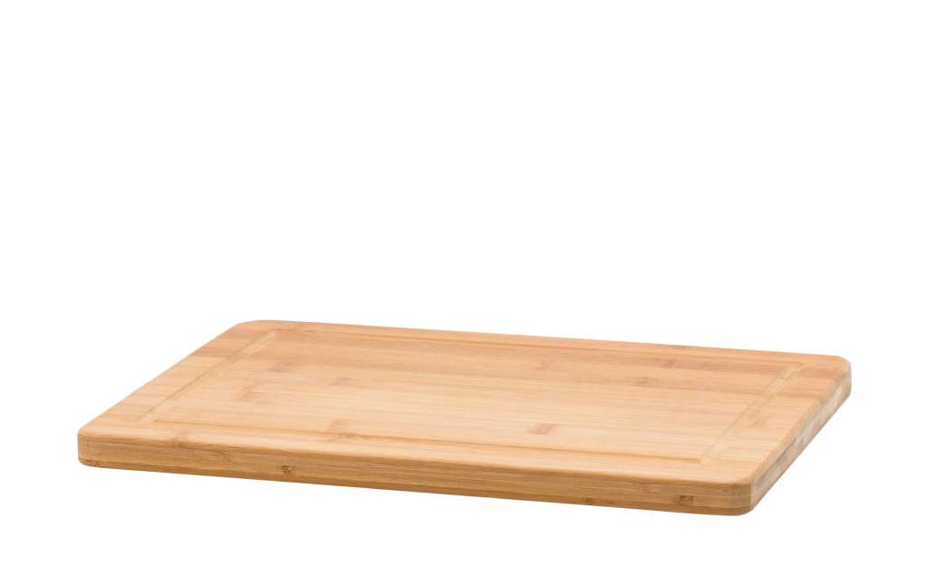 KHG Schneidebrett Bambus mit Saftrille ¦ holzfarben ¦ Bambus ¦ Maße (cm): B: 36 H: 1,8 T: 26 Küchenzubehör & Helfer > Schneidebretter - Höffner