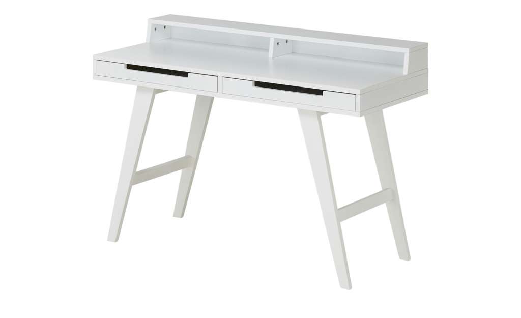 Schreibtisch  Wolga ¦ weiß ¦ Maße (cm): B: 120 H: 85 T: 50 Tische > Schreibtische - Höffner
