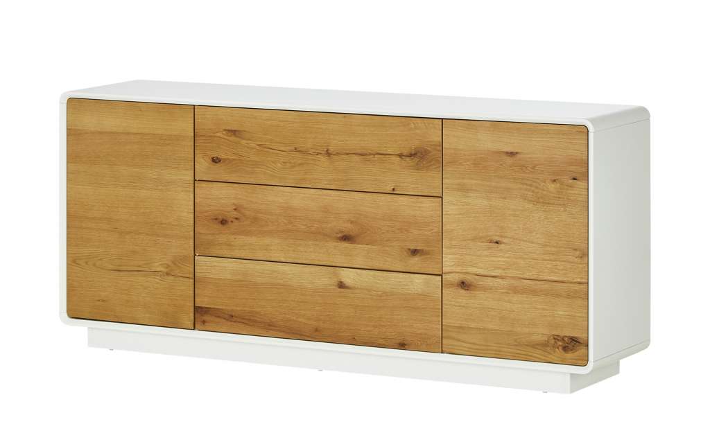 Sideboard  Bruneck ¦ weiß ¦ Maße (cm): B: 170 H: 76 T: 40 Kommoden & Sideboards > Sideboards - Höffner