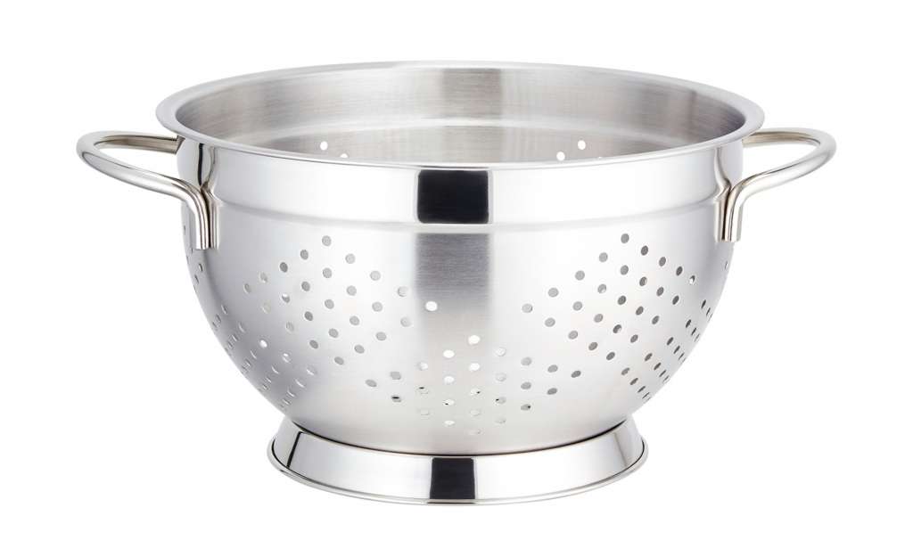 Meisterkoch Seiher 26 cm ¦ silber ¦ Edelstahl ¦ Maße (cm): H: 15,2 Ø: [26.0] Küchenzubehör & Helfer > Siebe & Seiher - Höffner