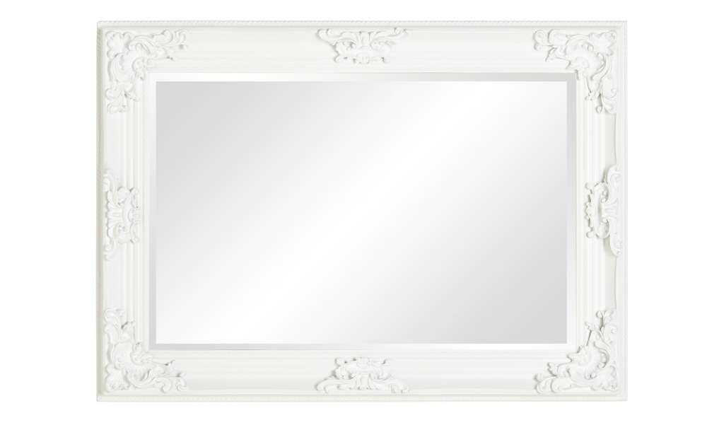 Rahmenspiegel  Rocco ¦ weiß ¦ Maße (cm): B: 77 H: 107 T: 6 Dekoration > Spiegel - Höffner