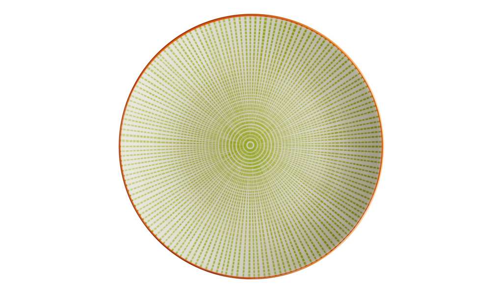 for friends Dessertteller grün  Juna ¦ grün ¦ Porzellan ¦ Maße (cm): H: 2,5 Ø: [21.5] Geschirr > Teller - Höffner