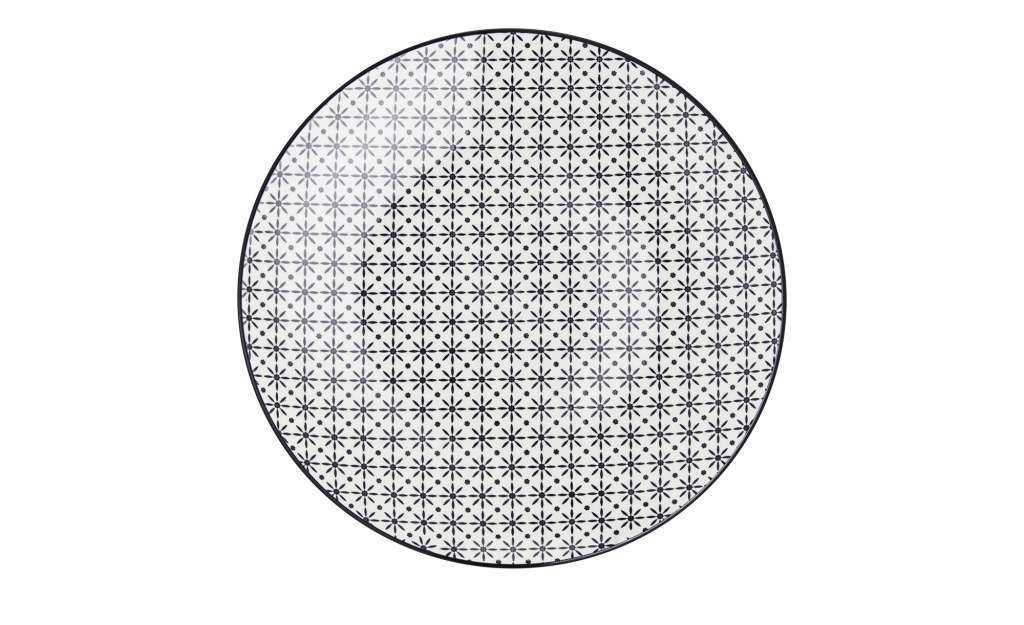 for friends Speiseteller schwarz  Juna ¦ schwarz ¦ Porzellan ¦ Maße (cm): H: 3 Ø: [26.0] Geschirr > Teller - Höffner