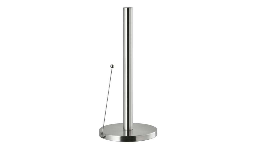 KHG Küchenrollenhalter ¦ silber ¦ Edelstahl ¦ Maße (cm): H: 33 Ø: [15.0] Küchenzubehör & Helfer > Küchenhelfer - Höffner