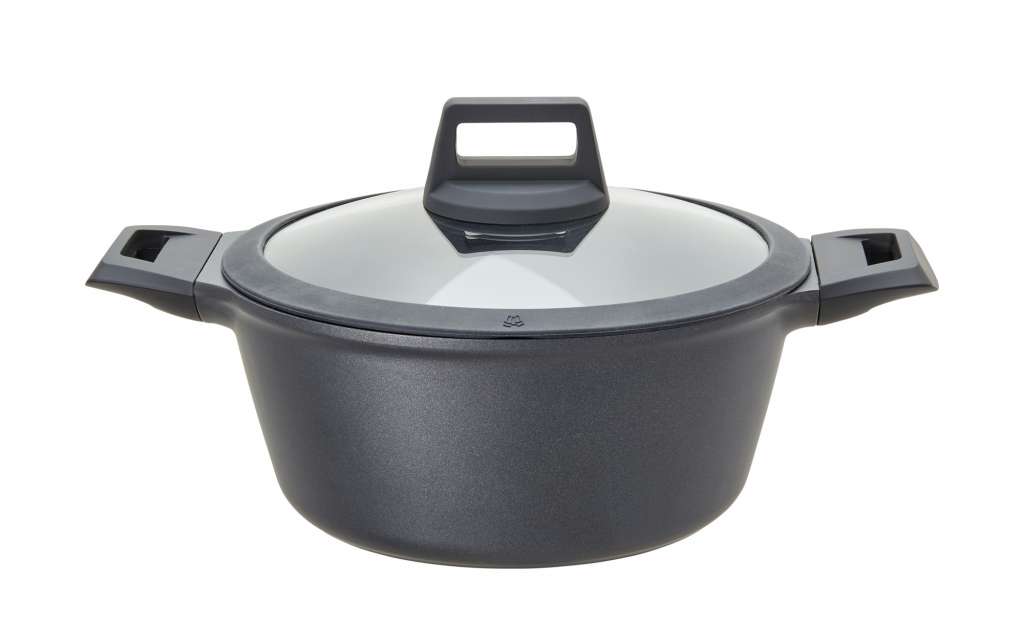 KHG Bratentopf Aluguss 24cm  Essential Line ¦ schwarz ¦ Aluminium-Guss ¦ Maße (cm): H: 11 Ø: [24.0] Töpfe & Pfannen & Zubehör > Töpfe - Höffner
