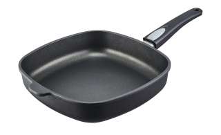 Meisterkoch Pfanne rechteckig 28 cm  Titanium ¦ schwarz ¦ Aluminium-Guss ¦ Maße (cm): B: 28 H: 6,5 Töpfe & Pfannen & Zubehör > Pfannen > Universalpfannen - Höffner