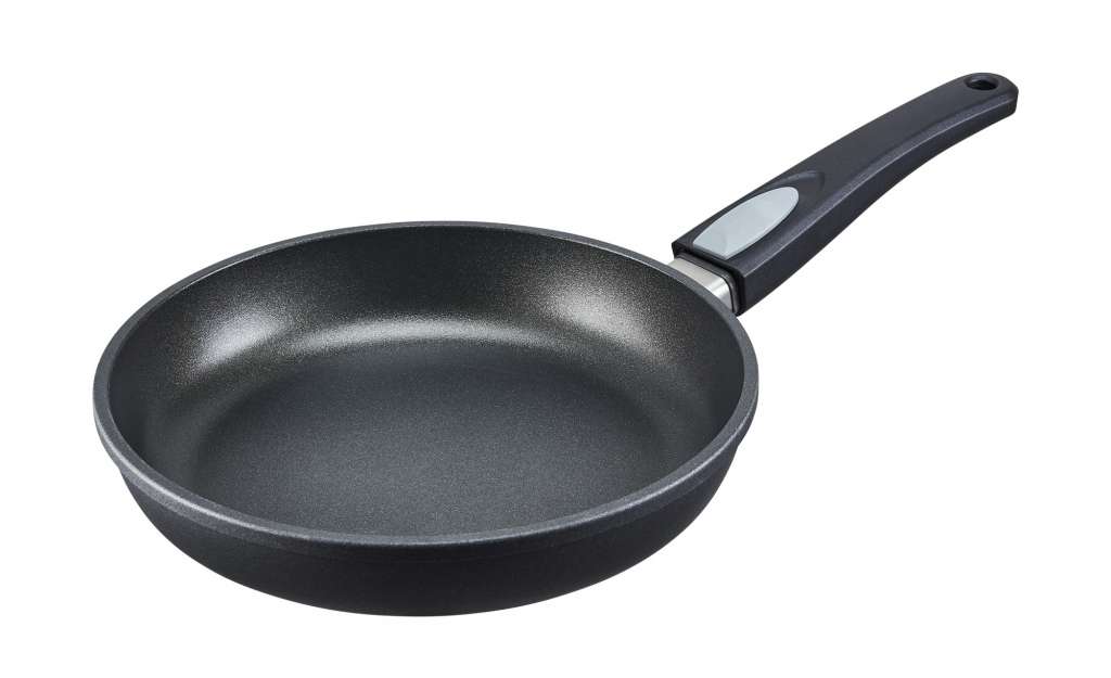 Meisterkoch Pfanne 24 cm  Titanium ¦ schwarz ¦ Aluminium-Guss ¦ Maße (cm): H: 5 Ø: [24.0] Töpfe & Pfannen & Zubehör > Pfannen > Universalpfannen - Höffner