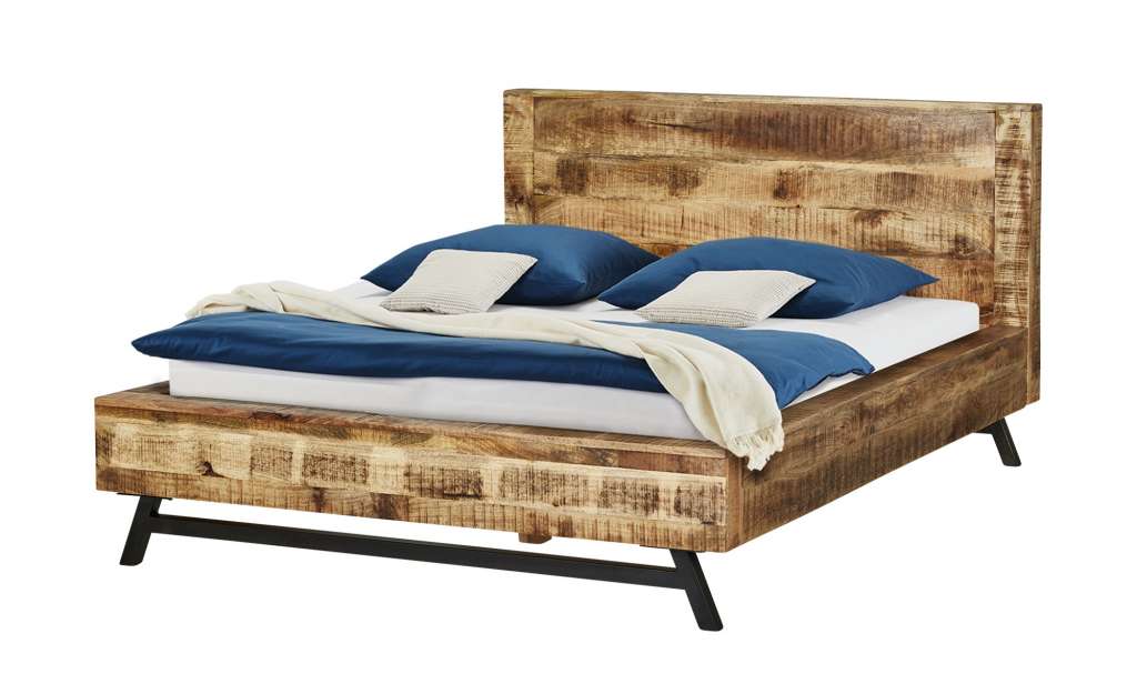 Bettgestell  Fullham ¦ holzfarben ¦ Maße (cm): B: 160 H: 100 T: 220 Betten > Futonbetten - Höffner