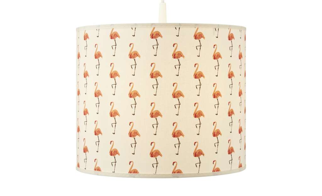 Uups Hängeleuchte  Flamingo ¦ creme ¦ Maße (cm): H: 25 Ø: [30.0] Lampen & Leuchten > Innenleuchten > Kinderlampen - Höffner