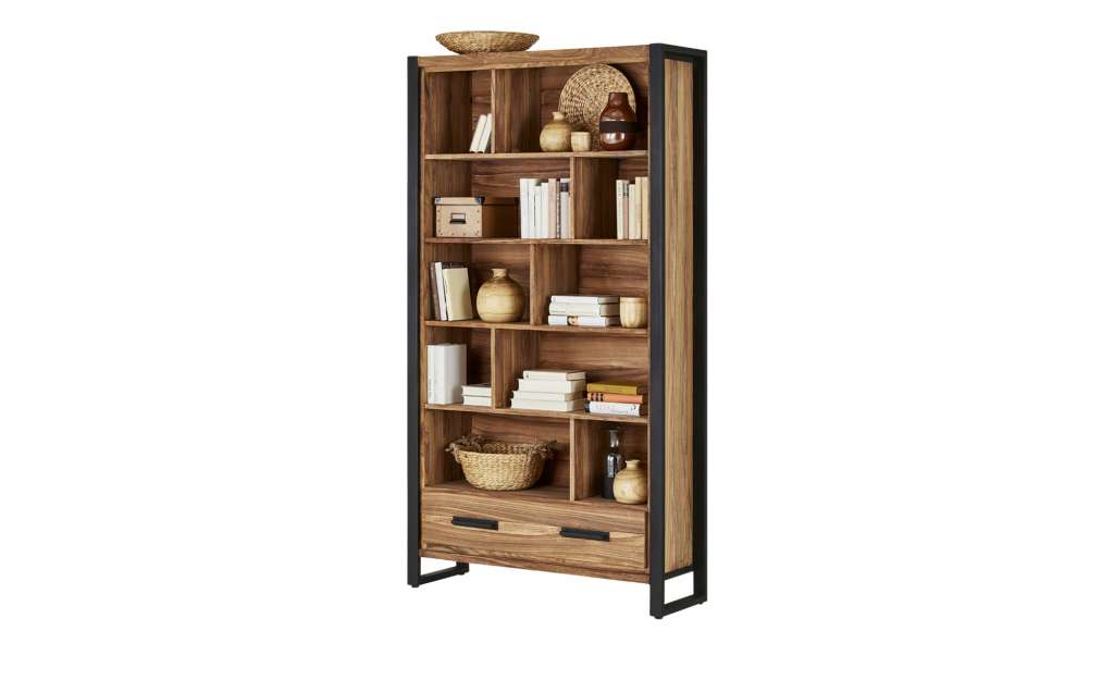 Gray & Jones Bücherregal  Tierra Fuego ¦ holzfarben ¦ Maße (cm): B: 110 H: 200 T: 35 Regale > Bücherregale - Höffner