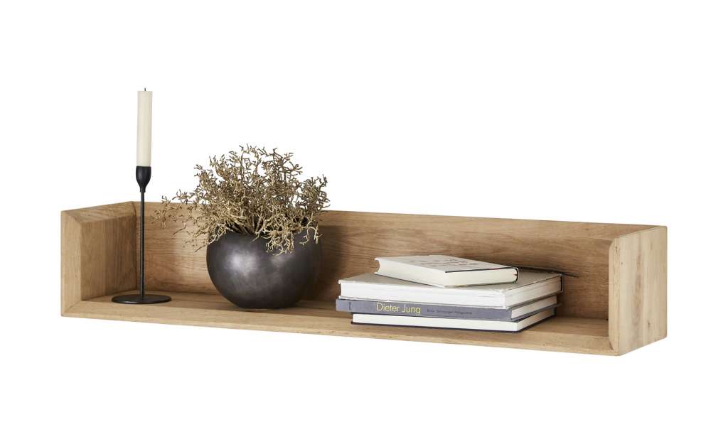 Gray & Jones Wandboard  Cap Ferrat ¦ holzfarben ¦ Maße (cm): B: 100 H: 22 T: 18 Regale > Wandregale - Höffner