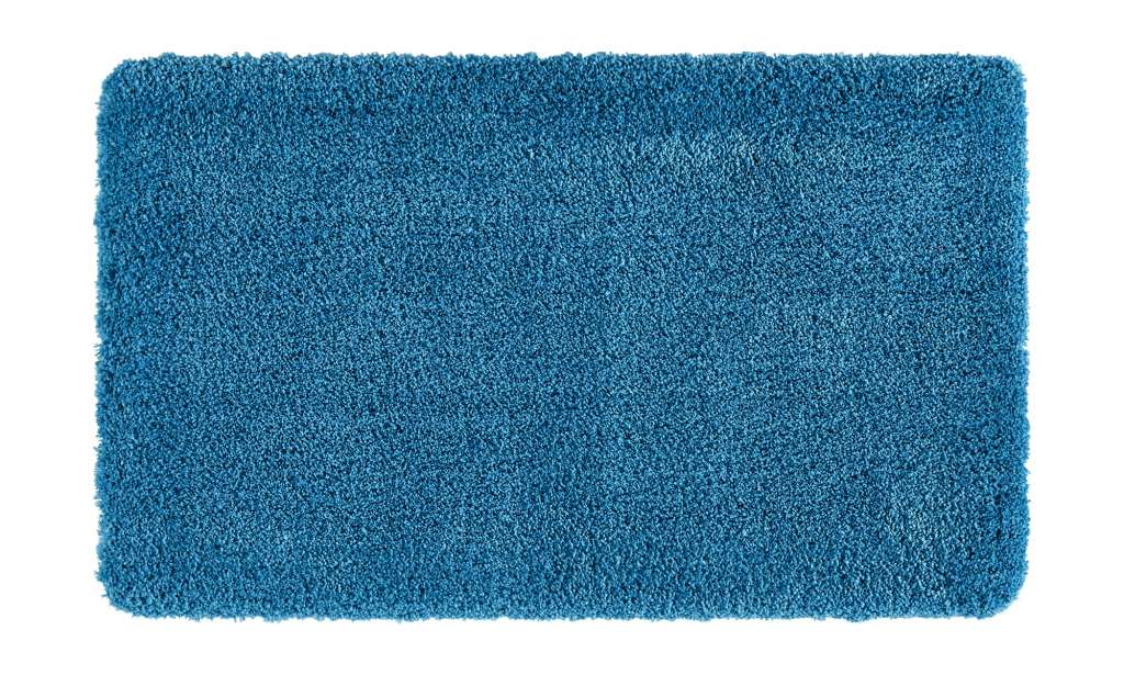 HOME STORY Badteppich  Softy ¦ türkis/petrol ¦ 100% Polyester ¦ Maße (cm): B: 60 Badtextilien und Zubehör > Badematten & Badvorleger - Höffner