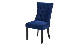 Stuhl  Hennig ¦ blau ¦ Maße (cm): B: 56 H: 99 T: 66 Stühle > Polsterstühle - Höffner