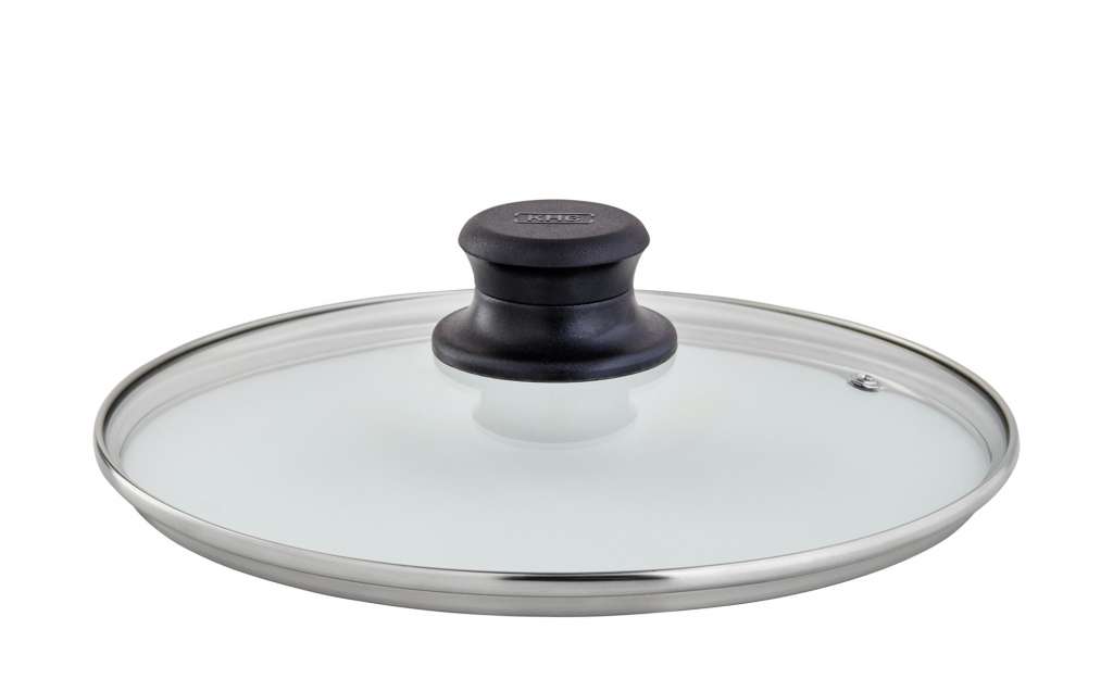 KHG Glasdeckel ¦ transparent/klar ¦ Edelstahl, Glas , KunststoffØ: [24.0] Töpfe & Pfannen & Zubehör > Zubehör Töpfe Pfannen - Höffner