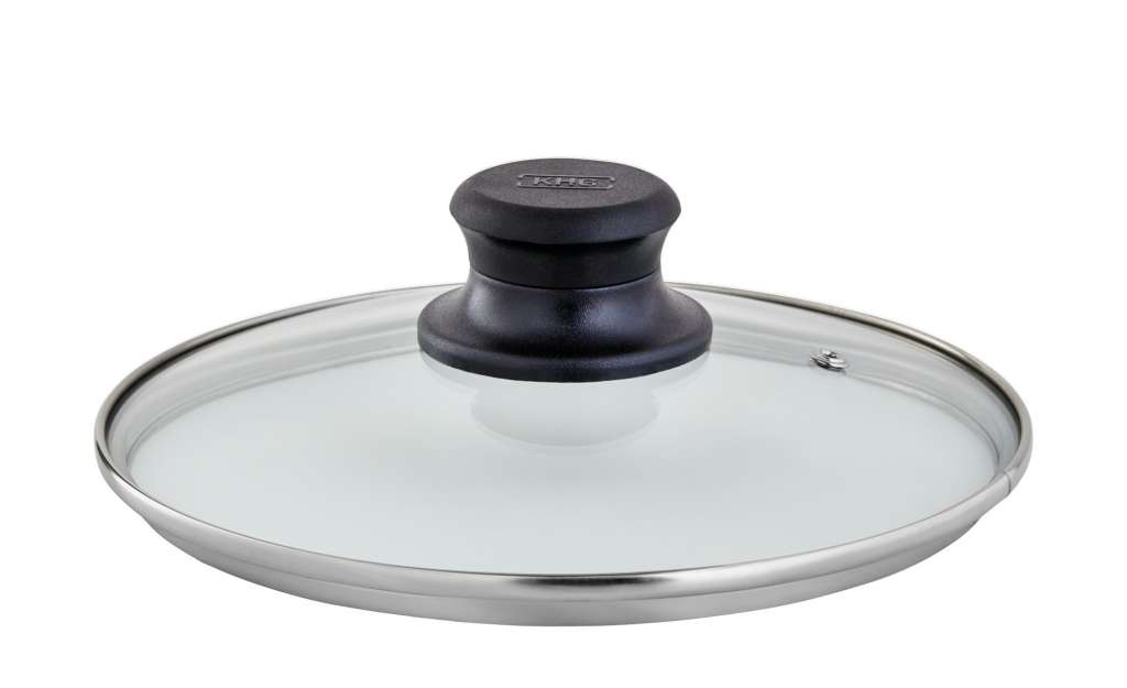 KHG Glasdeckel ¦ transparent/klar ¦ Edelstahl, Glas , KunststoffØ: [20.0] Töpfe & Pfannen & Zubehör > Zubehör Töpfe Pfannen - Höffner