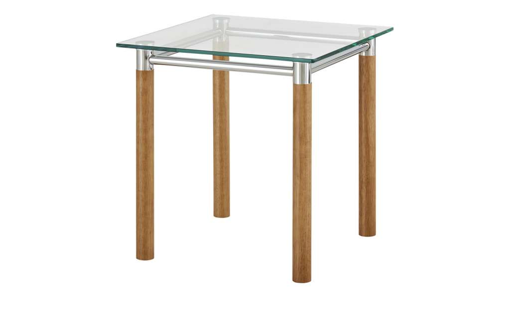 Beistelltisch  Amalia ¦ transparent/klar ¦ Maße (cm): B: 42 H: 43 T: 42 Tische > Beistelltische > Beistelltische ohne Rollen - Höffner