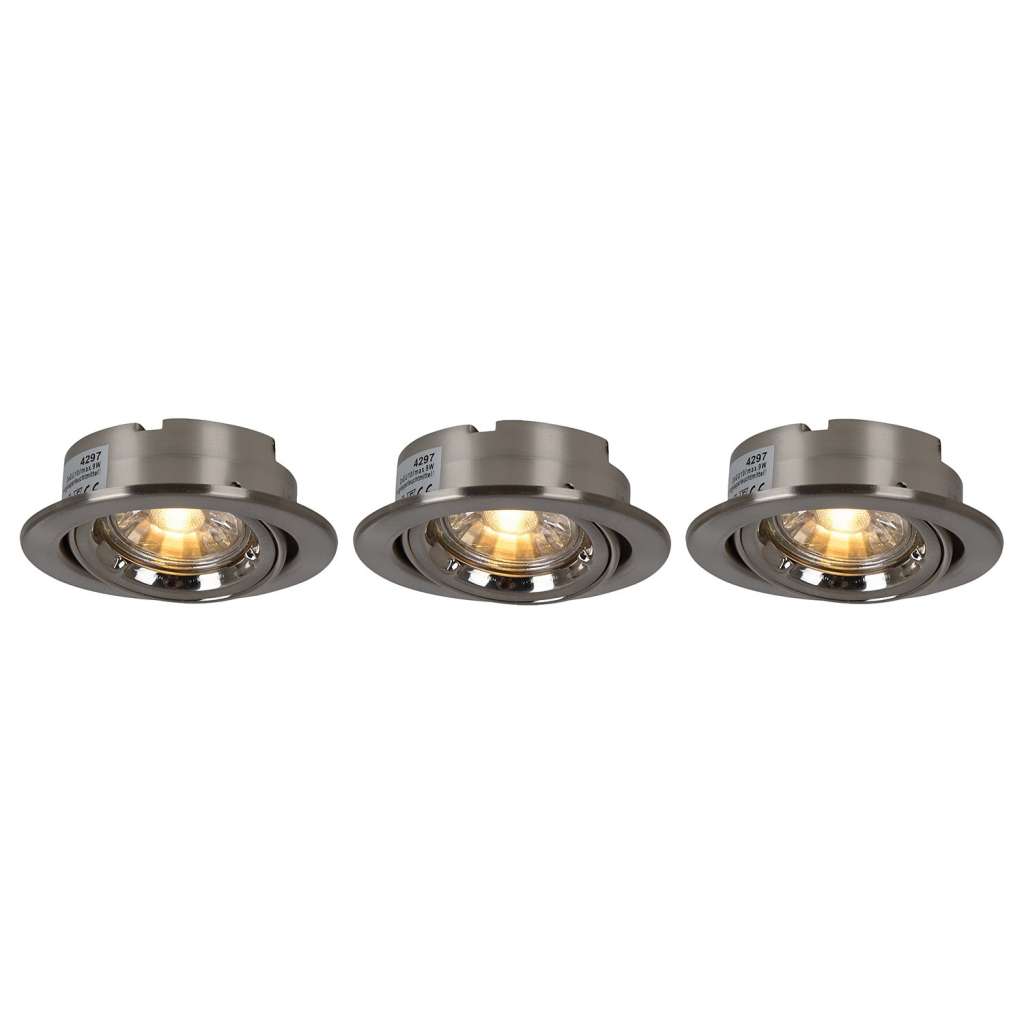 home24 LED-Einbauleuchte Medowie I