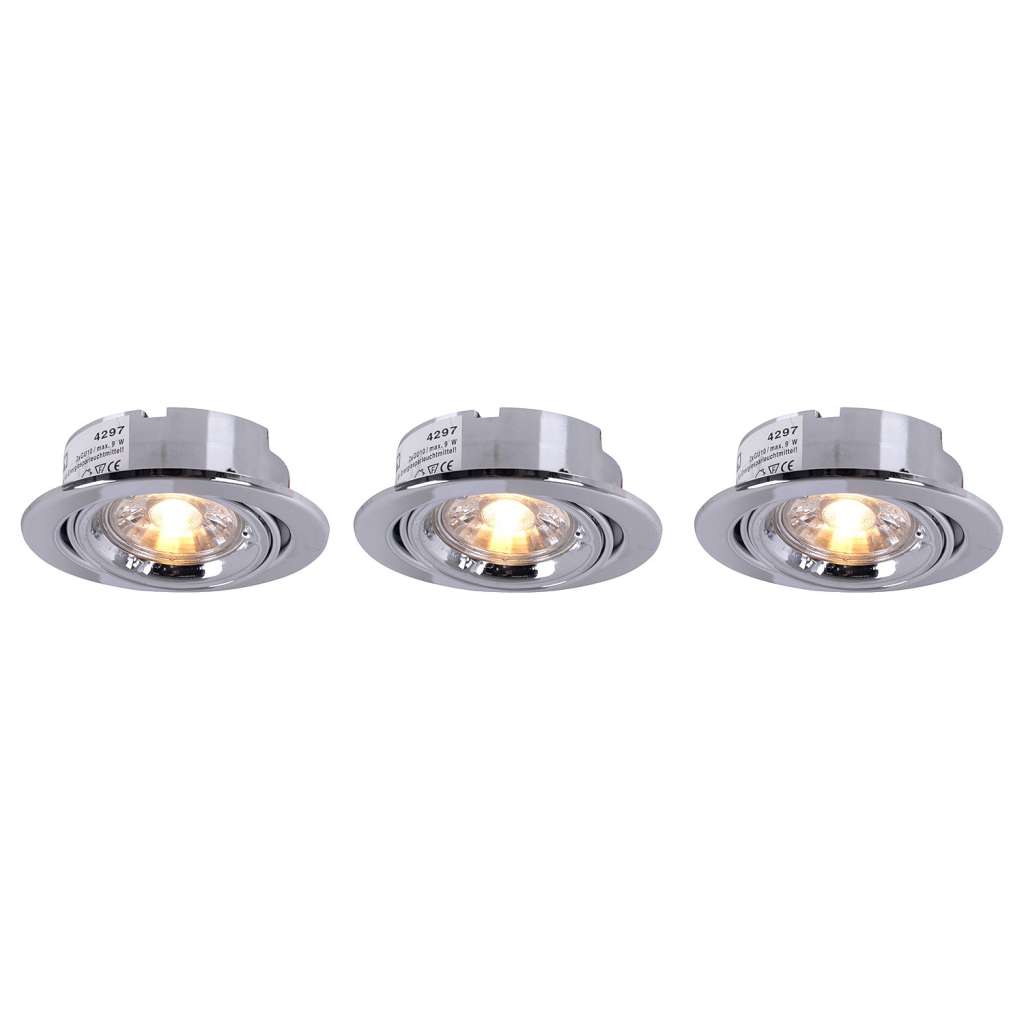 home24 LED-Einbauleuchte Medowie I