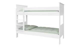 Etagenbett mit gerader Leiter  Juna ¦ weiß ¦ Maße (cm): B: 208 H: 157,8 T: 99,3 Kindermöbel > Kinderbetten - Höffner