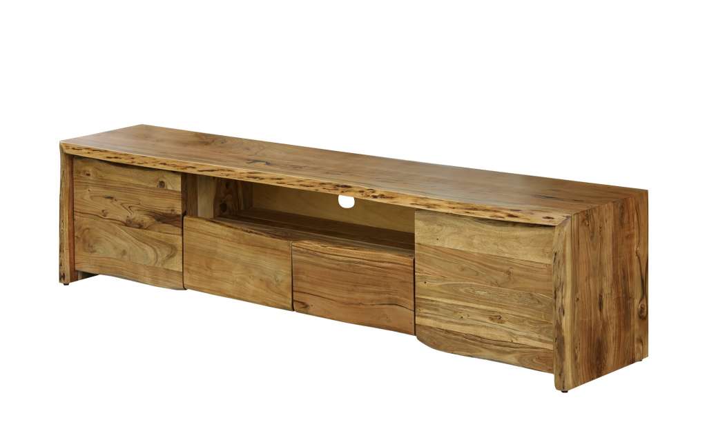 TV- Lowboard  Pellaro ¦ holzfarben ¦ Maße (cm): B: 205 H: 50 T: 40 TV- & Media Möbel > TV-Racks - Höffner