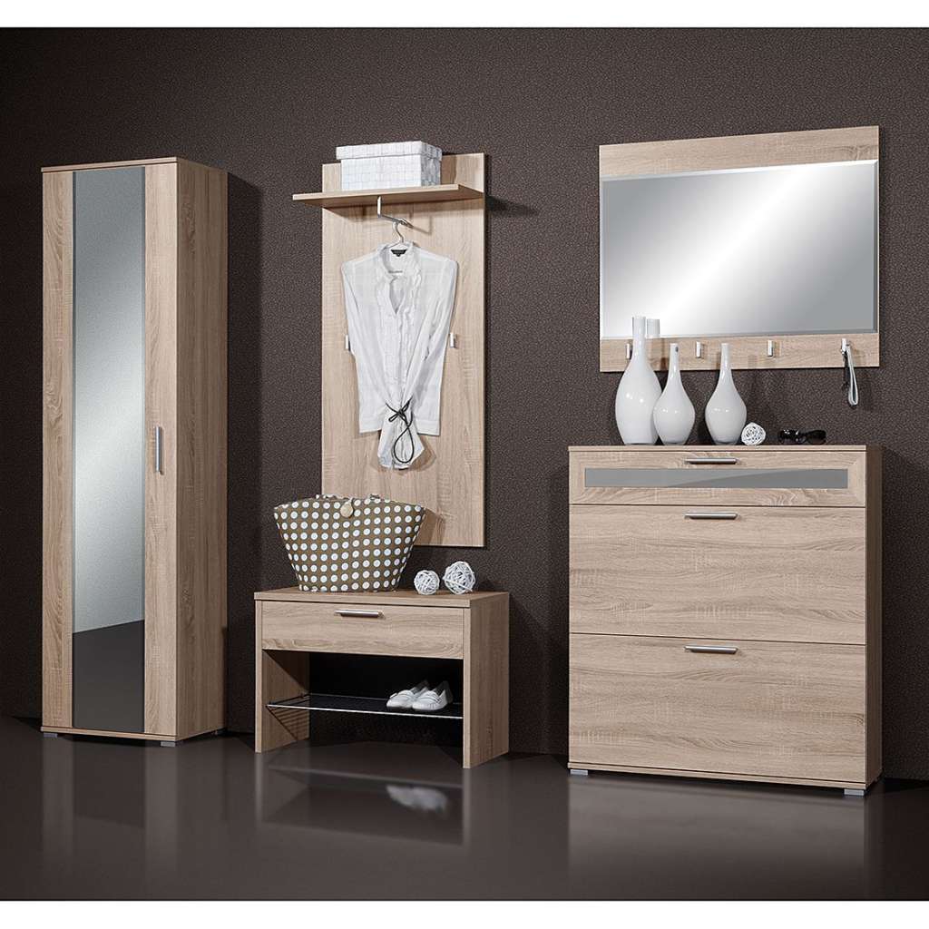 home24 Garderobenset Maline (5-teilig)