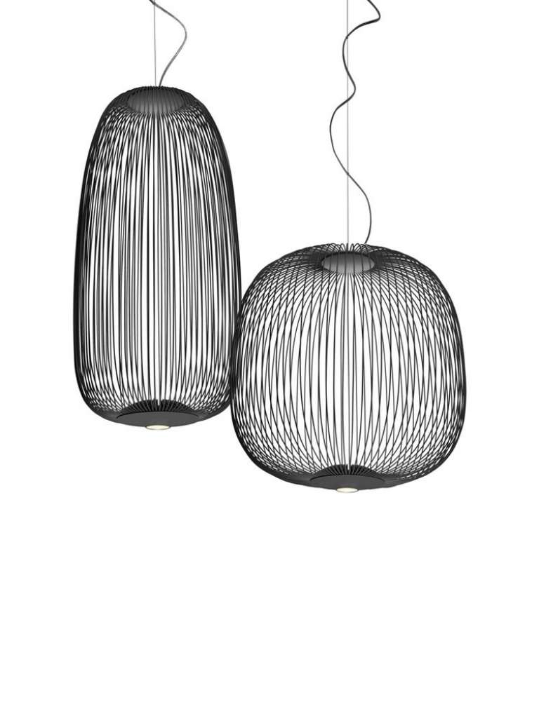 Foscarini - Spokes 2 MIDI MyLight Hängeleuchte - schwarz - indoor