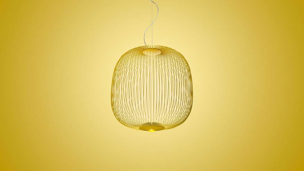 Foscarini - Spokes 2 MIDI MyLight Hängeleuchte - gold - indoor