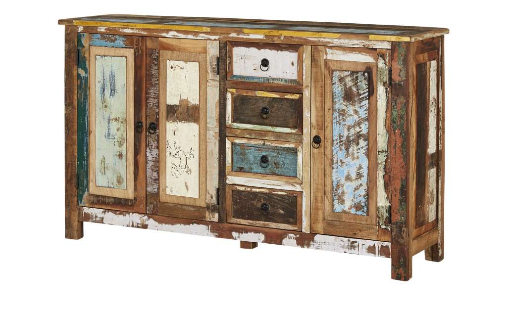 Sideboard  Jodhpur ¦ mehrfarbig ¦ Maße (cm): B: 150 H: 90 T: 40 Kommoden & Sideboards > Sideboards - Höffner