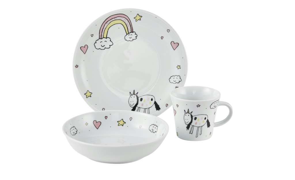 Kahla Kinderservice 3-teilig ¦ mehrfarbig ¦ Porzellan Geschirr > Geschirrsets > Kombiservice - Höffner