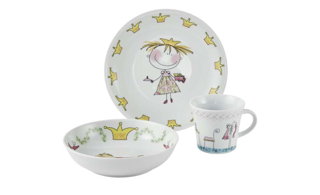 Kahla Kinderservice 3-teilig ¦ mehrfarbig ¦ Porzellan Geschirr > Geschirrsets > Kombiservice - Höffner