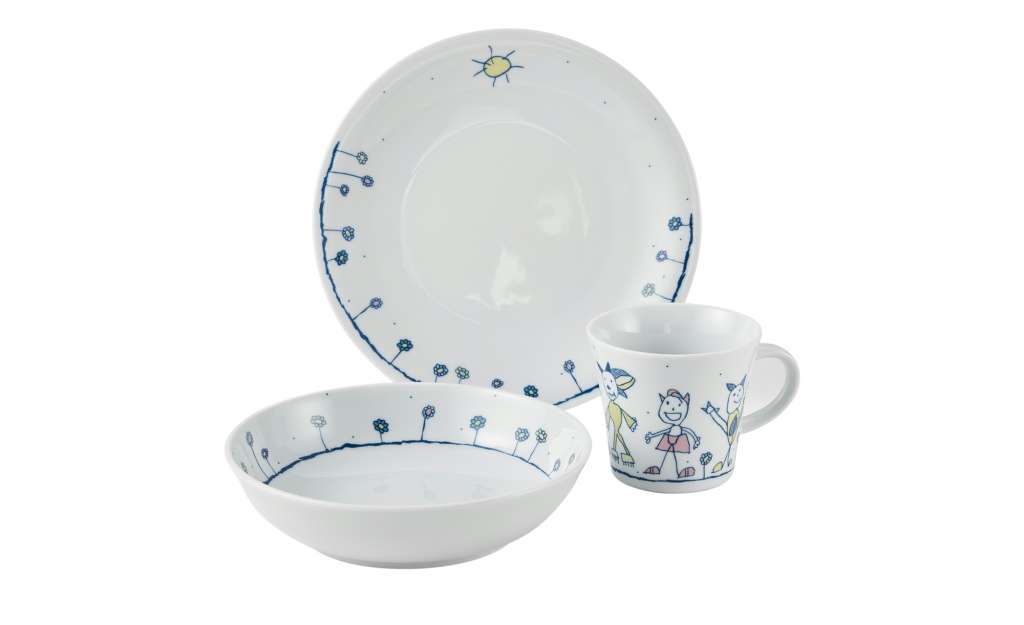 Kahla Kinderservice 3-teilig ¦ mehrfarbig ¦ Porzellan Geschirr > Geschirrsets > Kombiservice - Höffner