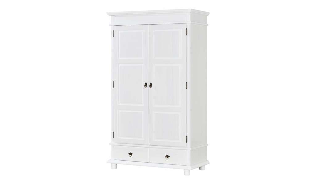 Drehtürenschrank  York ¦ weiß ¦ Maße (cm): B: 116 H: 199 T: 57 Schränke > Schranksysteme - Höffner