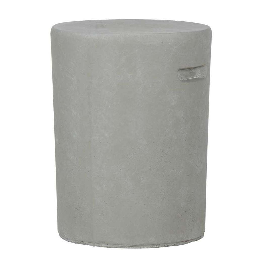 Industry Beistelltische in Grau Tonfaser (2-teilig)